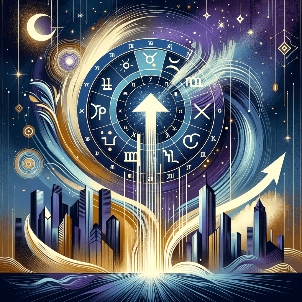 10th house astrology: the tenth house and the Midheaven at the top of a natal chart wheel