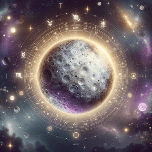 Mercury in astrology: the messenger planet and its glyph over a natal chart wheel