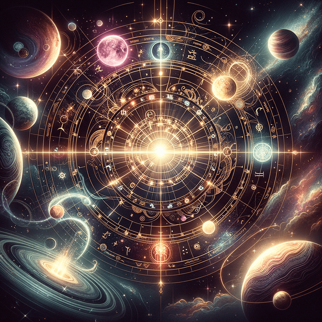 Astrology illustration for The Personal Planets
