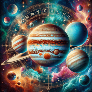 Astrology illustration for The Outer Planets