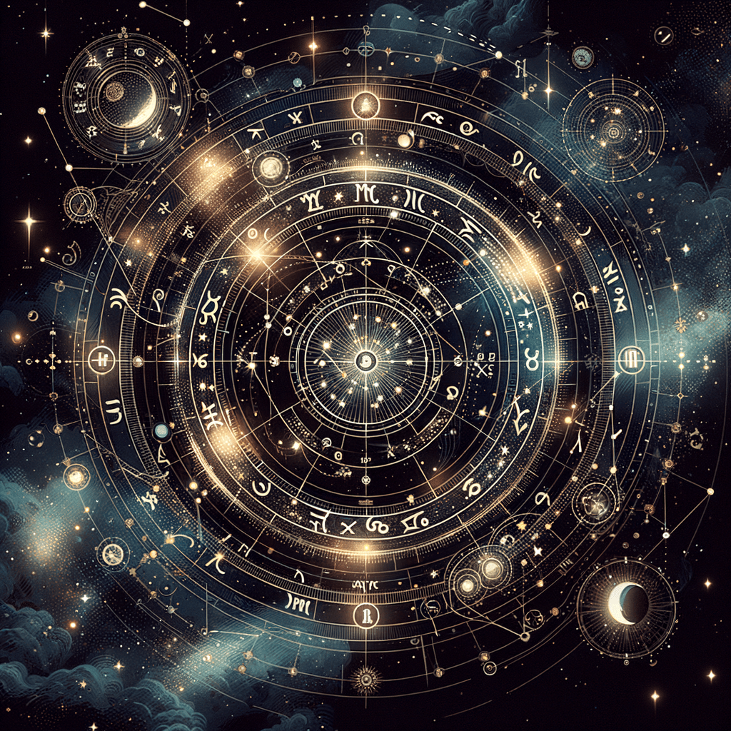 Aspects in astrology: angles drawn between planets inside a birth chart