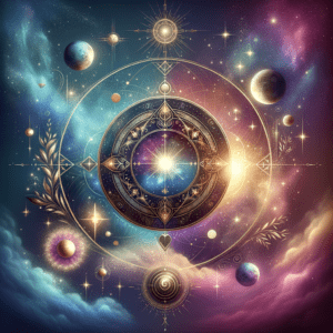 Astrology illustration for North Node Meaning