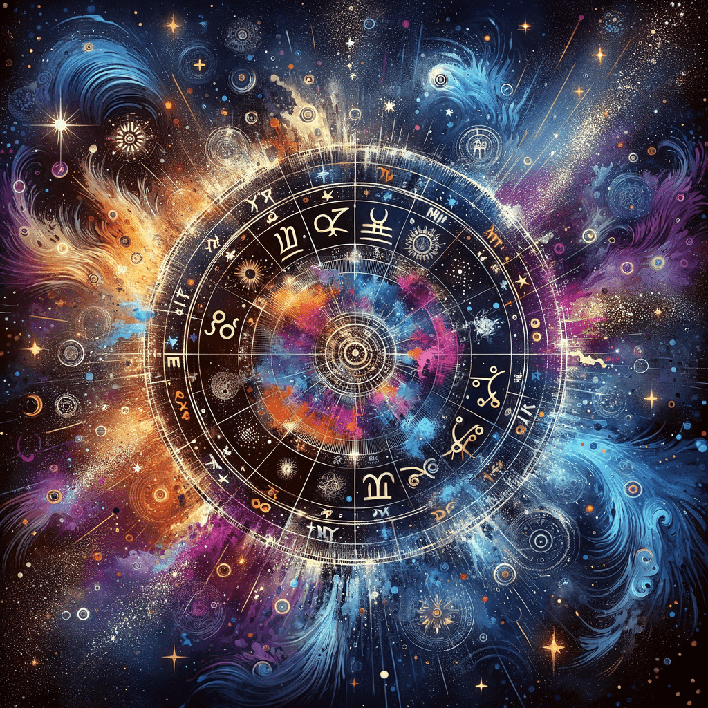 Astrology illustration for Splash Pattern in Your Birth Chart