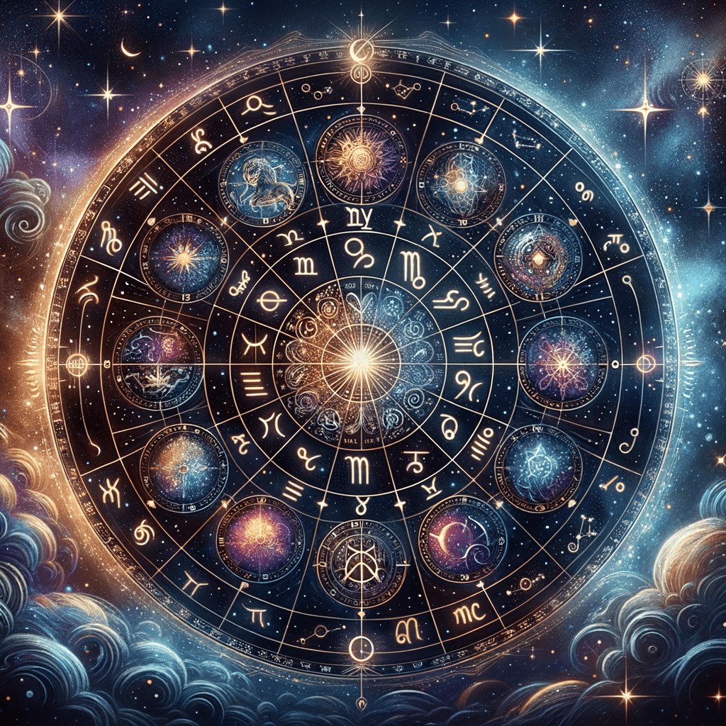 Astrology illustration for The Astrological Decans