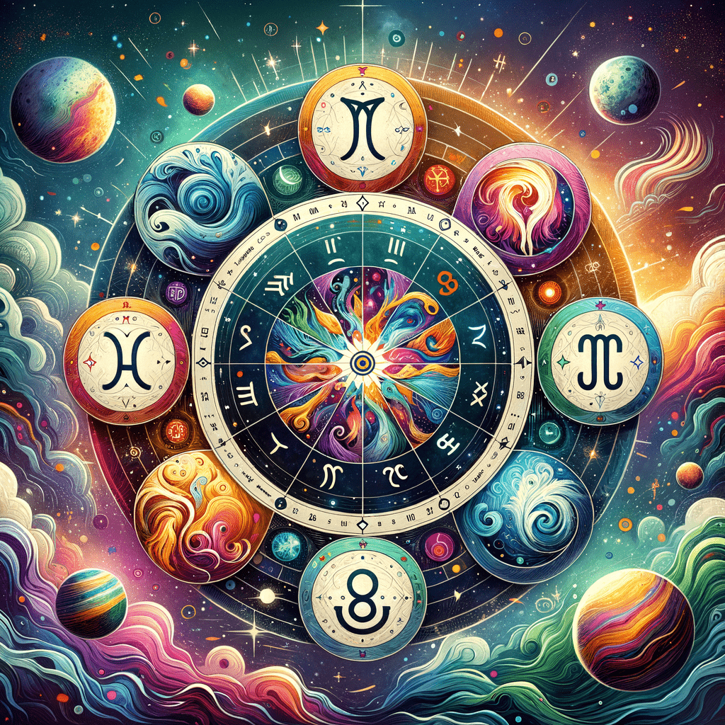 Astrology illustration for Triplicity method