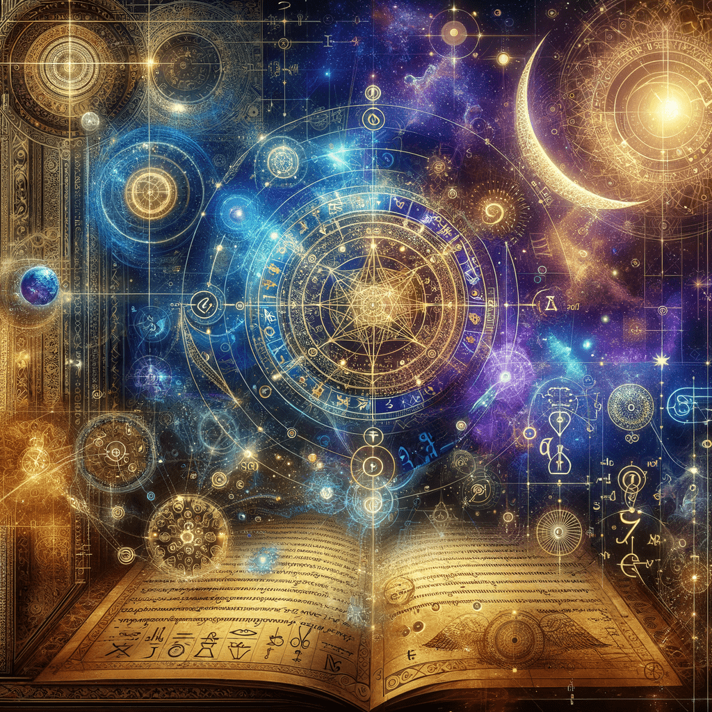 Astrology illustration for Chaldean order