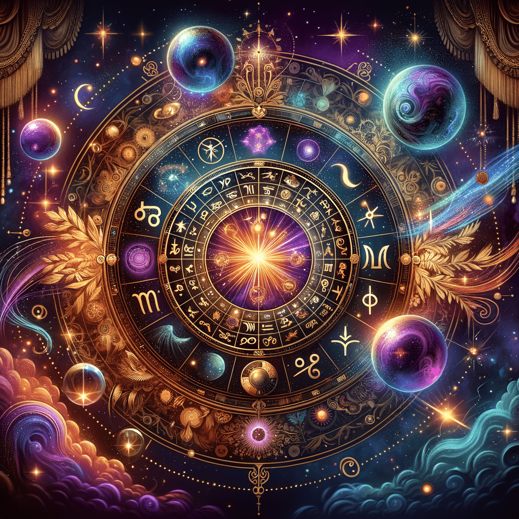 Astrology illustration for Astrological Degrees