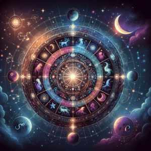 Astrology illustration for Decans Explained
