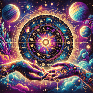 Astrology illustration for Synastry Charts
