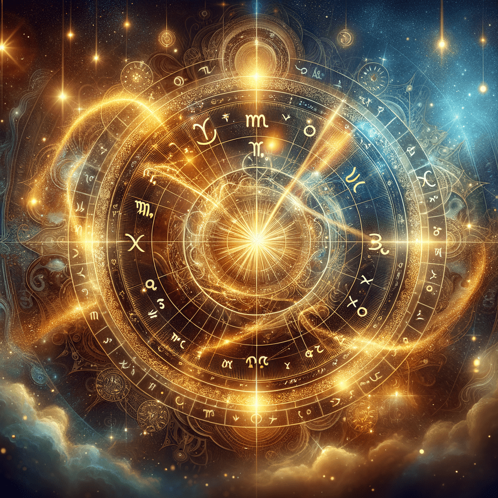 Astrology illustration for Solar Arc Directions