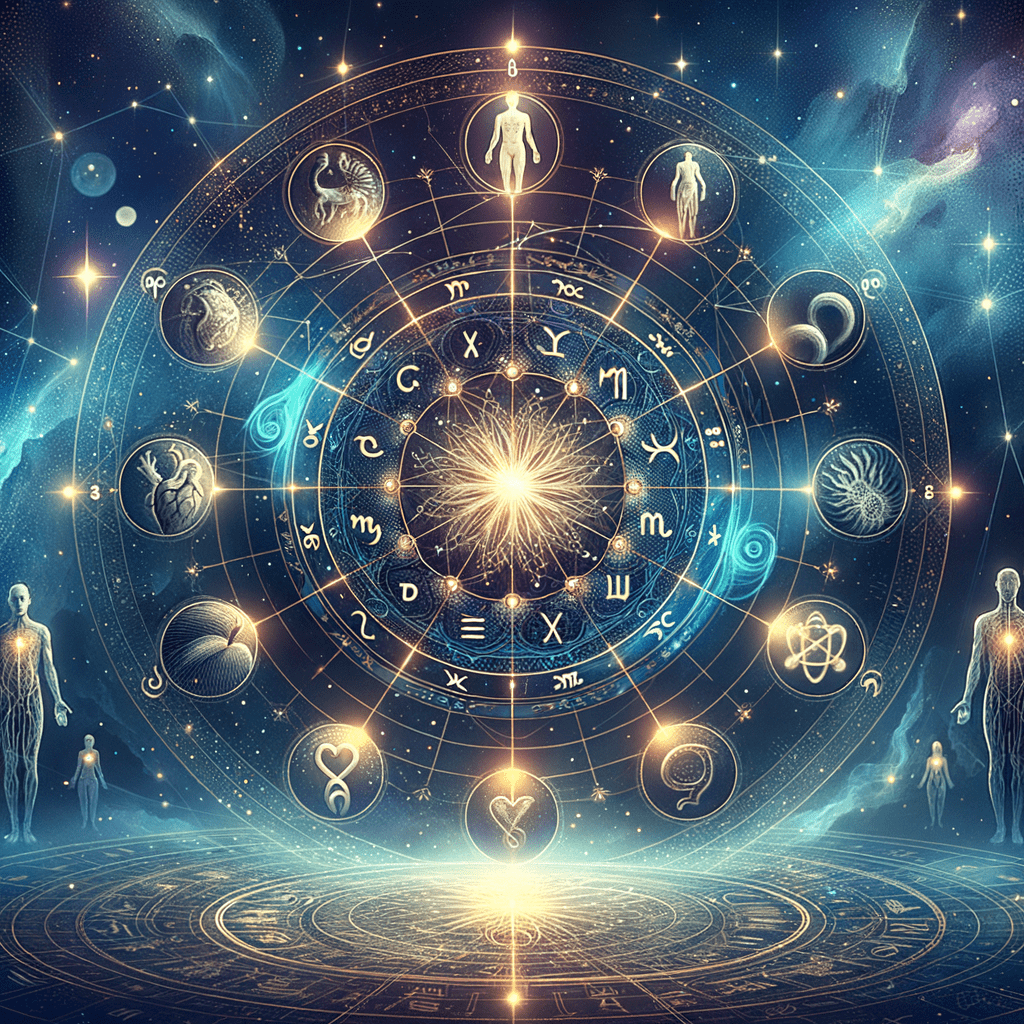 Astrology illustration for Medical Astrology