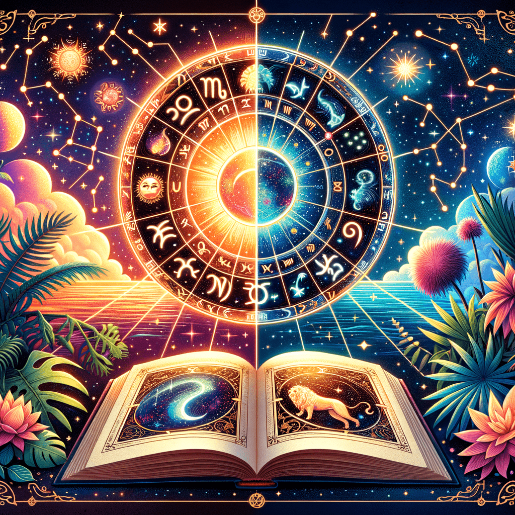 Astrology illustration for Tropical vs. Sidereal Zodiac Systems Explained for Beginners