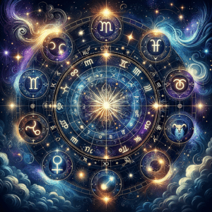 Astrology illustration for Sidereal Zodiac Systems