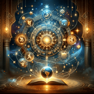 Astrology illustration for Vedic Astrology