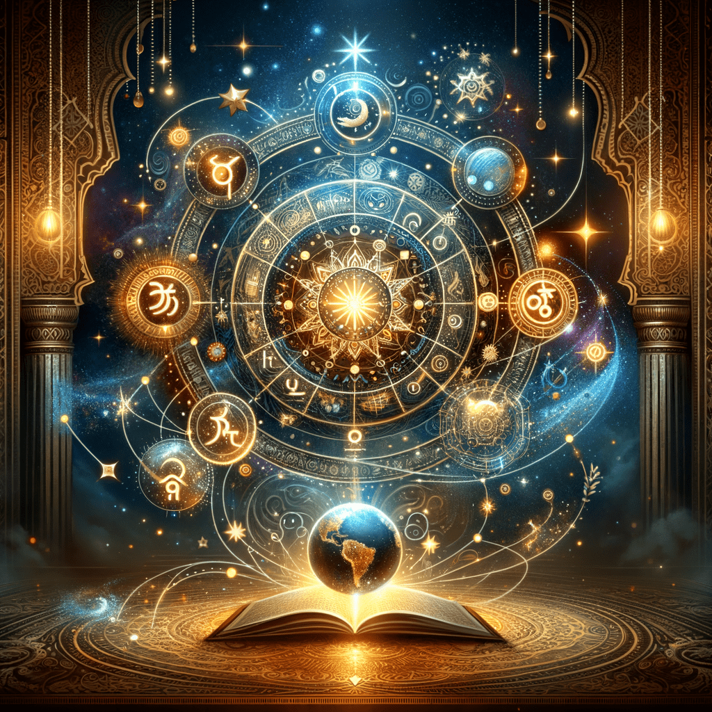 Astrology illustration for Vedic Astrology