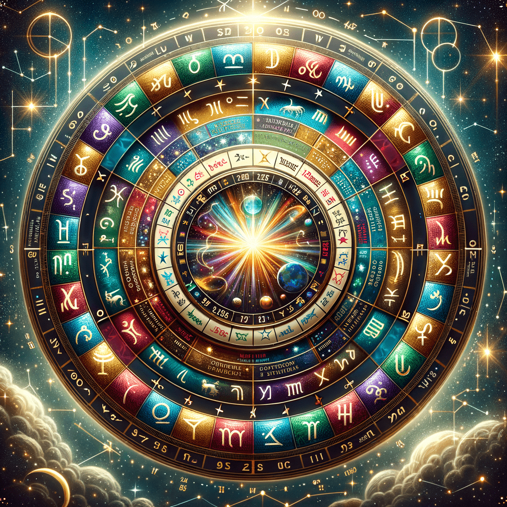 Astrology illustration for Whole Sign House System