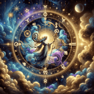 Astrology illustration for Understanding Hygiea in Your Birth Chart