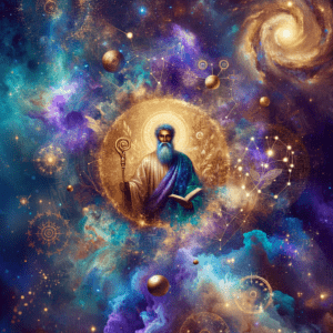 Astrology illustration for Chiron in Your Chart