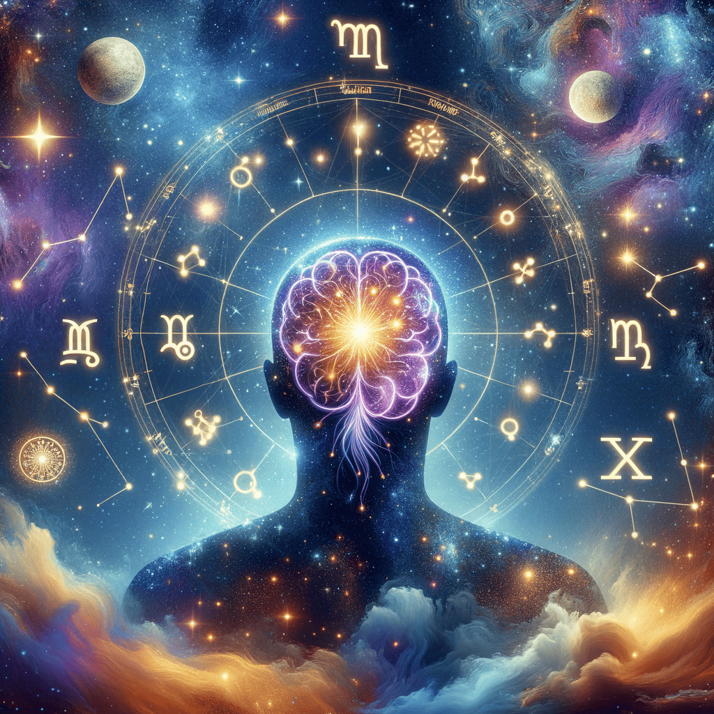 Astrology illustration for Psychological Astrology