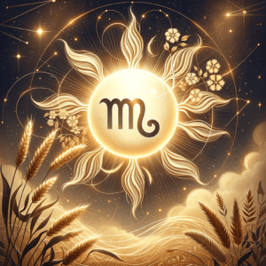 Astrology illustration for Sun in Virgo