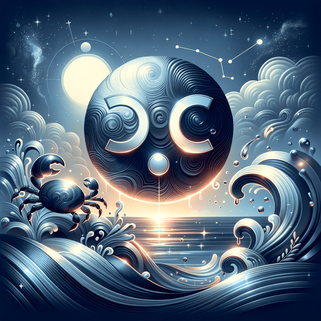 Astrology illustration for Mercury in Cancer
