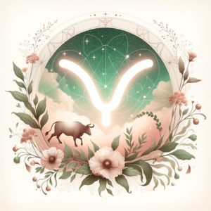 Astrology illustration for Venus in Taurus