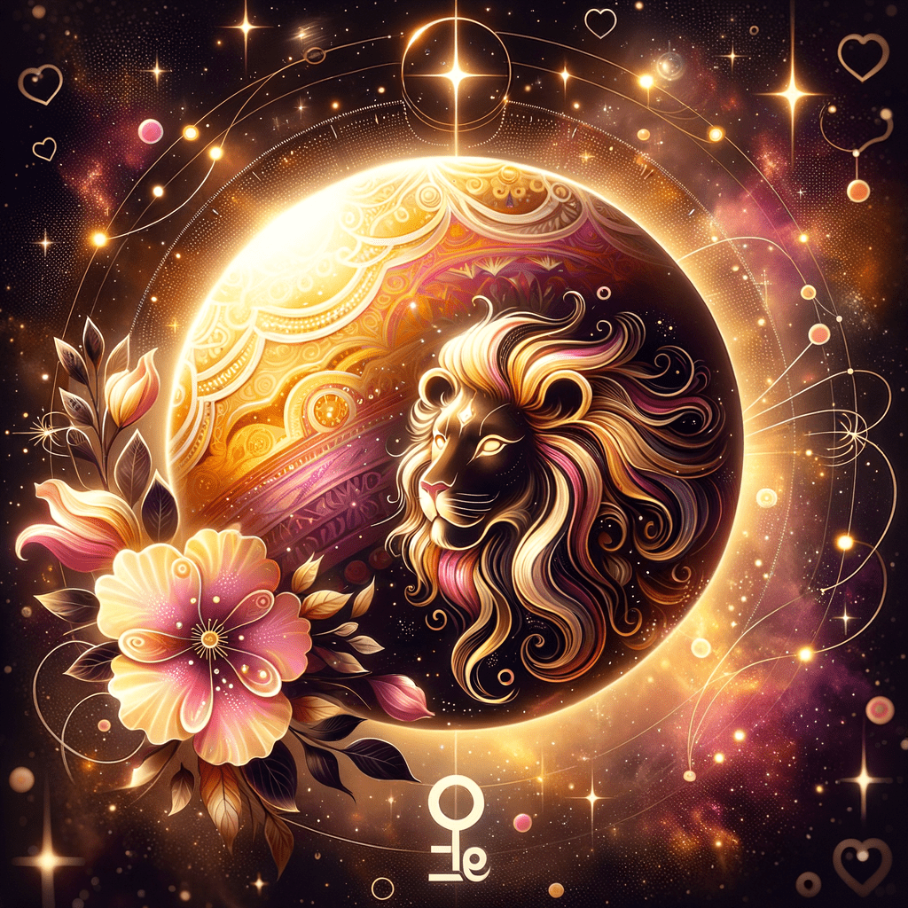 Astrology illustration for Venus in Leo Is Never Alone