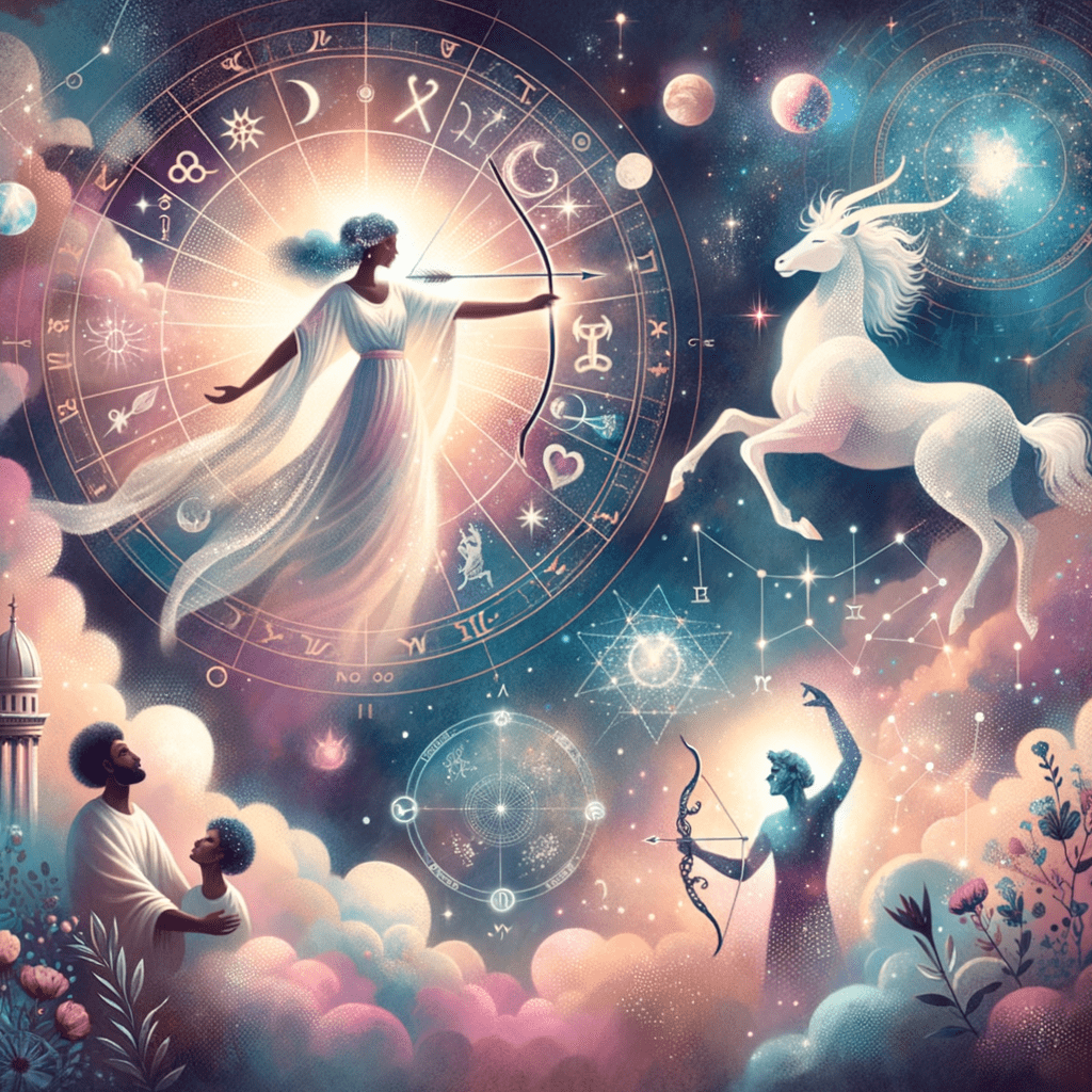 Astrology illustration for Venus in Sagittarius Is the Rarest Venus Sign of the Modern Era
