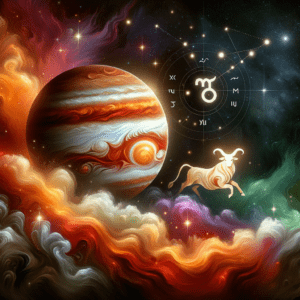 Astrology illustration for Jupiter in Taurus