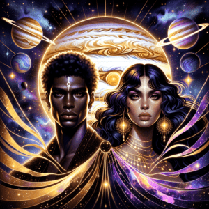 Astrology illustration for Jupiter in Gemini