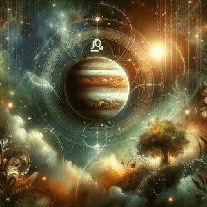 Astrology illustration for Jupiter in Virgo
