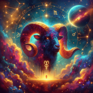 Astrology illustration for Uranus in Aries