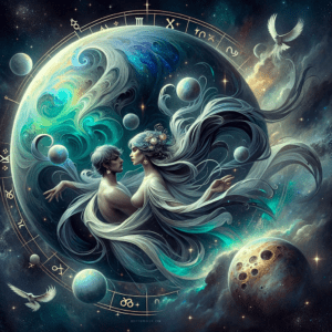 Astrology illustration for Uranus in Gemini Means Two Different Things