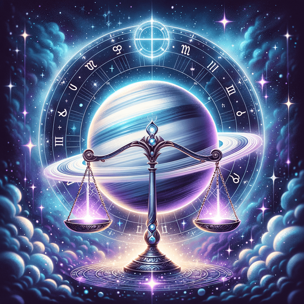 Astrology illustration for Uranus in Libra