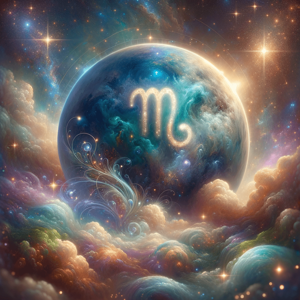 Astrology illustration for Neptune in Virgo