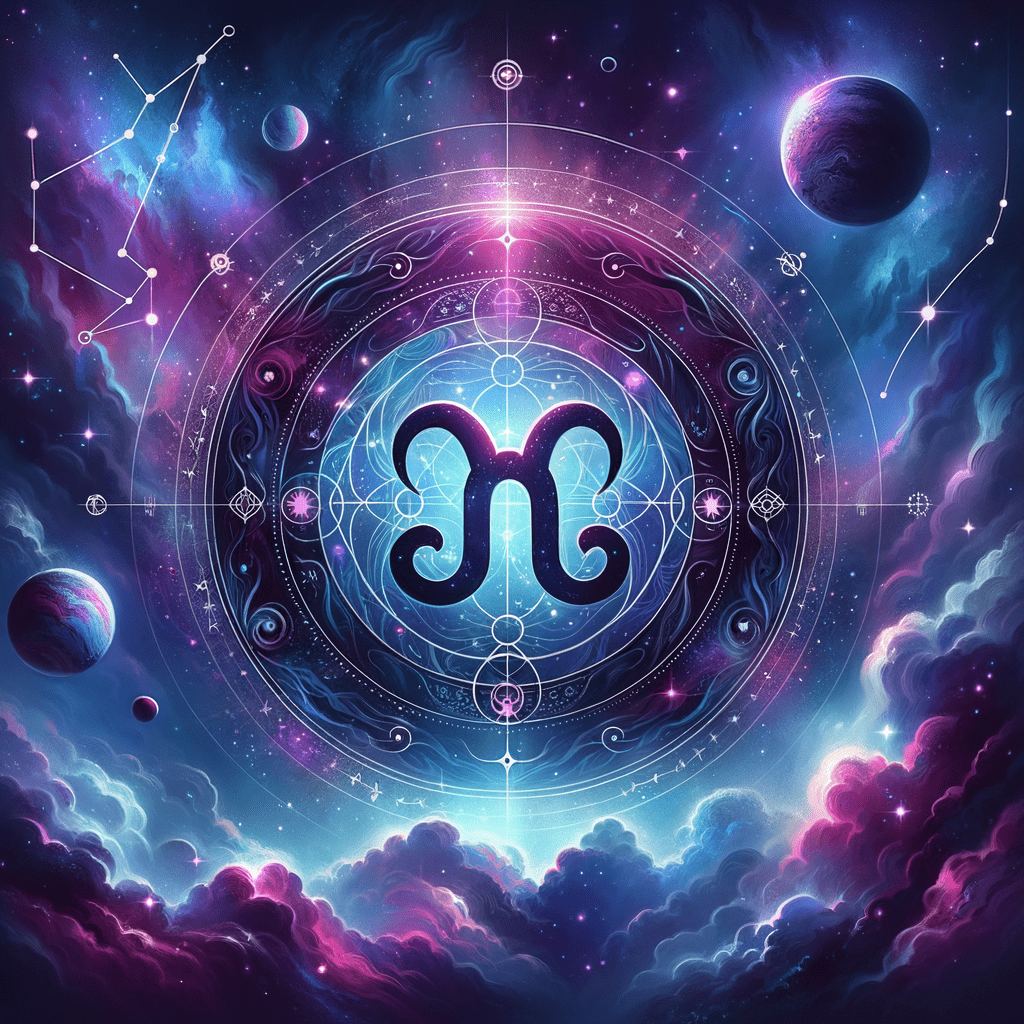 Astrology illustration for Neptune in Capricorn