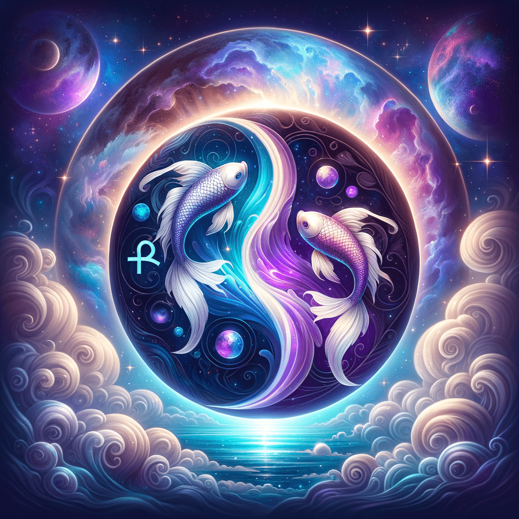 Astrology illustration for Neptune in Pisces