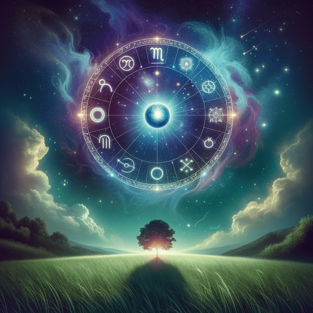 Astrology illustration for Pluto in Virgo