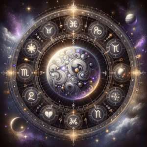 Astrology illustration for Mercury in the 1st house
