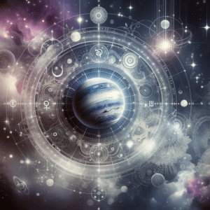 Astrology illustration for Mercury in the 12th house