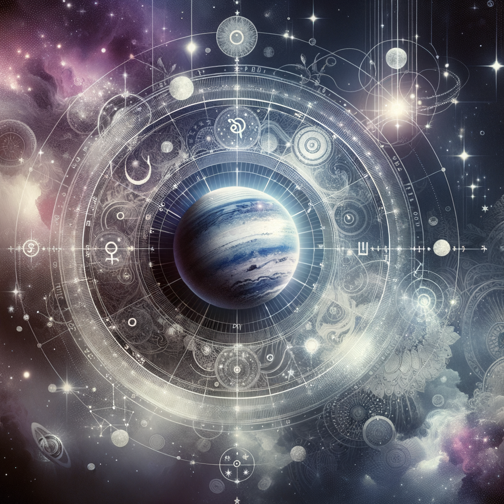 Astrology illustration for Mercury in the 12th house