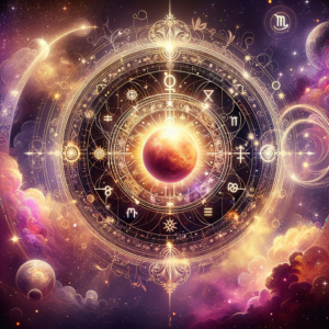 Astrology illustration for Venus in the 1st house