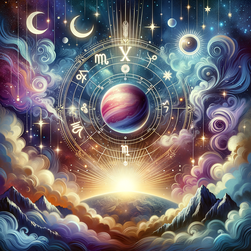 Astrology illustration for Venus in the 10th house