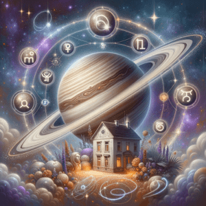 Saturn in the 4th house of a birth chart, the room of home, roots and family foundations