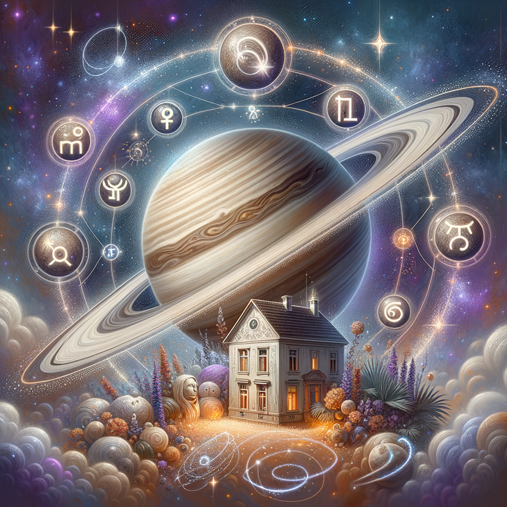 Saturn in the 4th house of a birth chart, the room of home, roots and family foundations